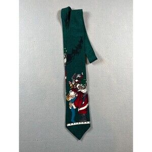Vintage Santa Saturday Evening Post 1996 silk tie